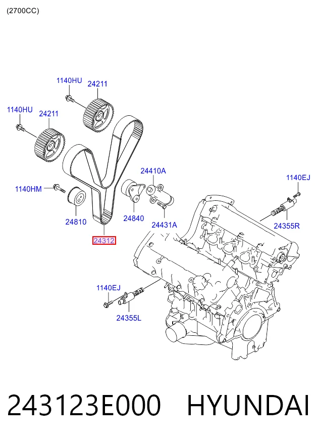 243123E000 Hyundai/Kia