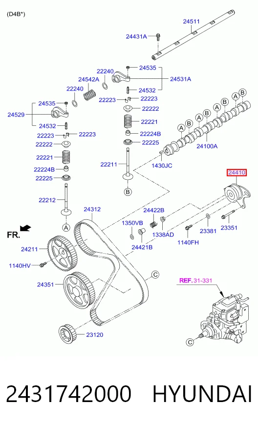 2431742000 Hyundai/Kia