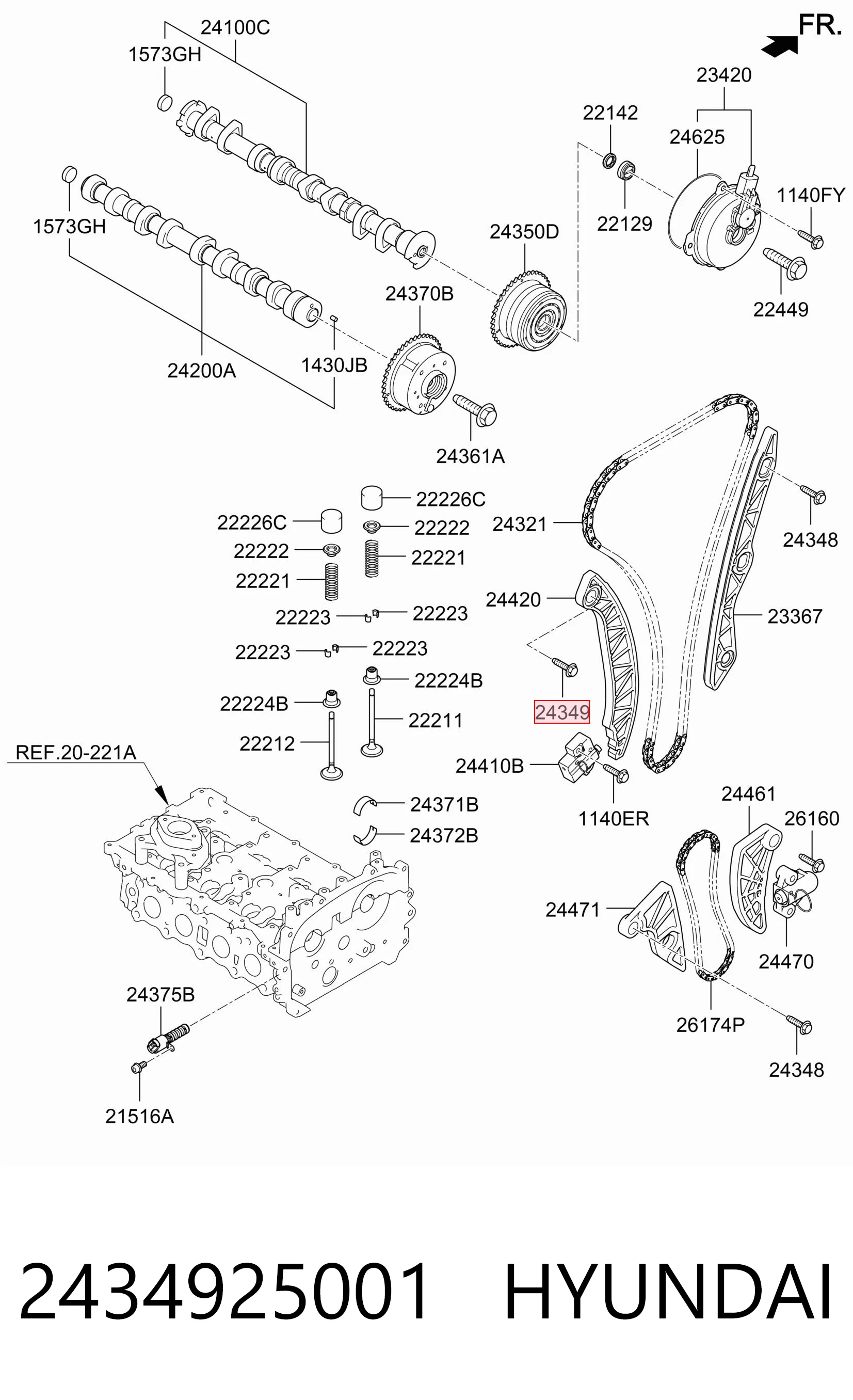 2434925001 Hyundai/Kia