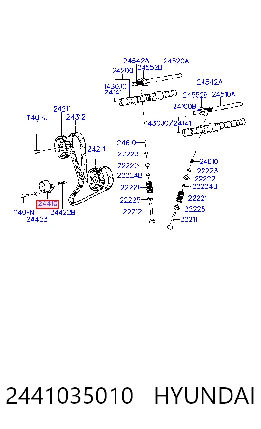 2441035010 Hyundai/Kia