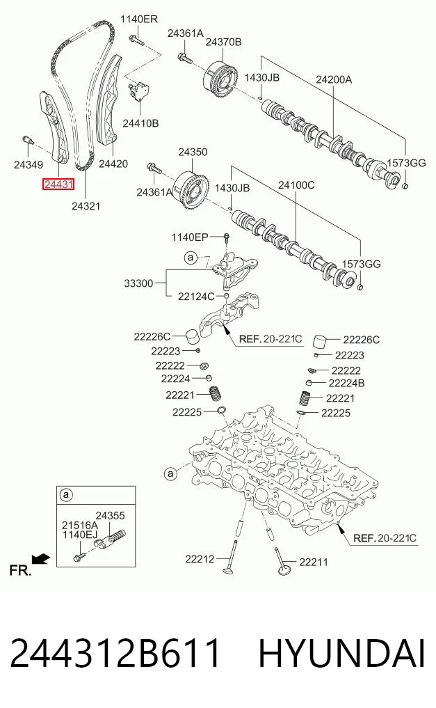 244312B611 Hyundai/Kia