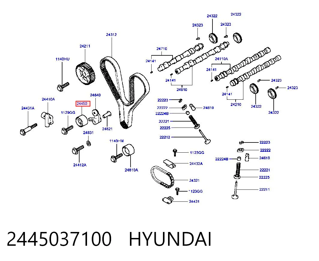 2445037100 Hyundai/Kia