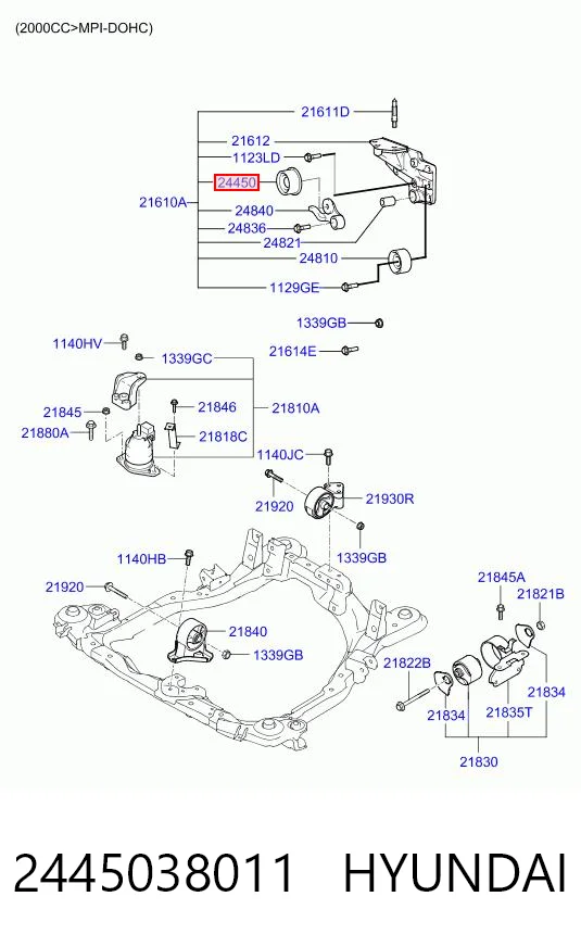 2445038011 Hyundai/Kia