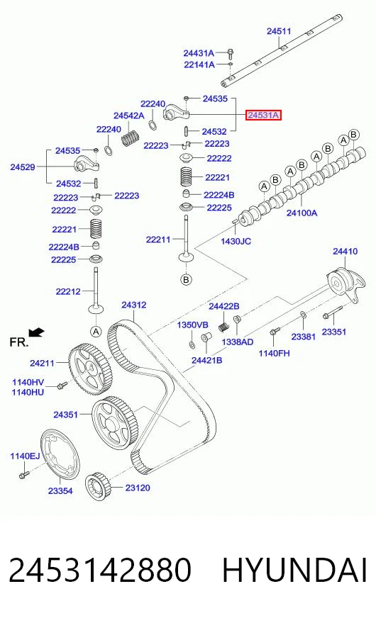 2453142880 Hyundai/Kia