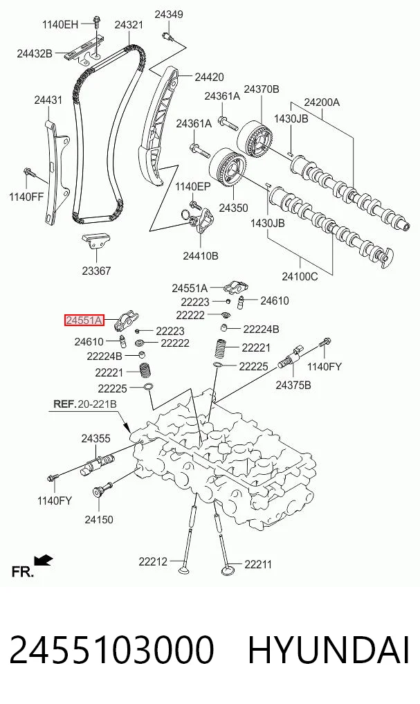 2455103000 Hyundai/Kia