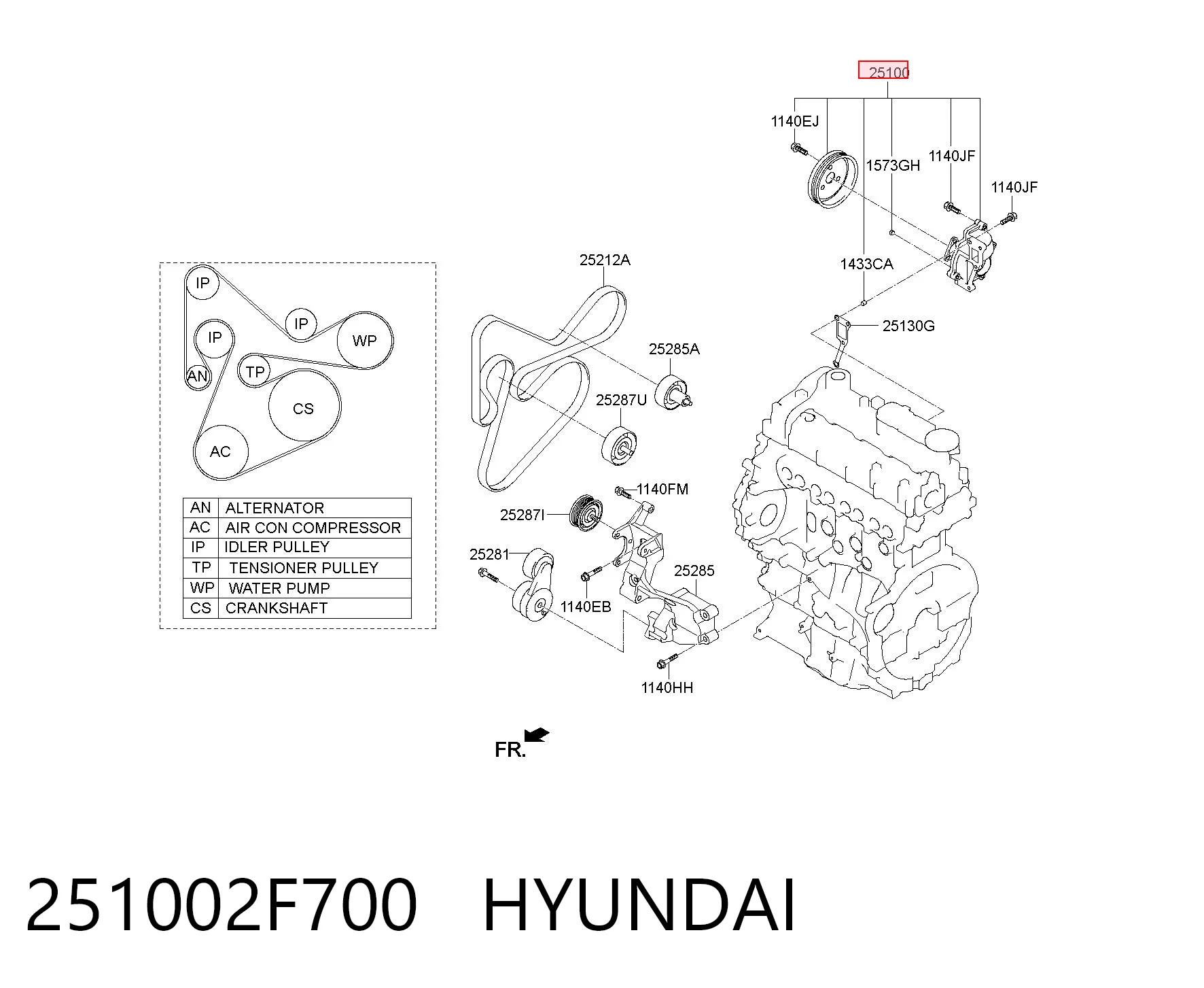 251002F700 Hyundai/Kia