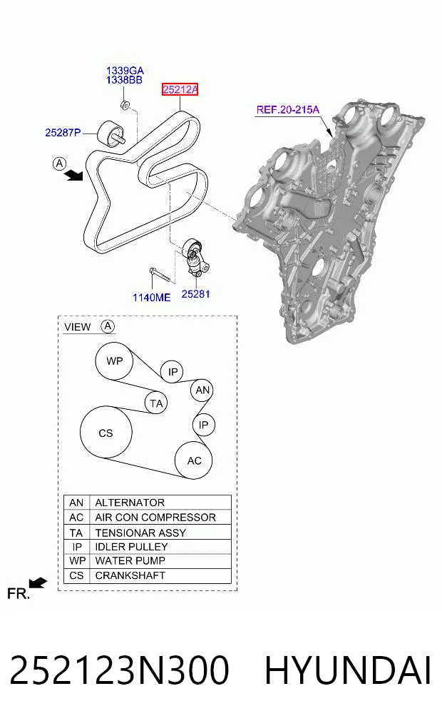 252123N300 Hyundai/Kia