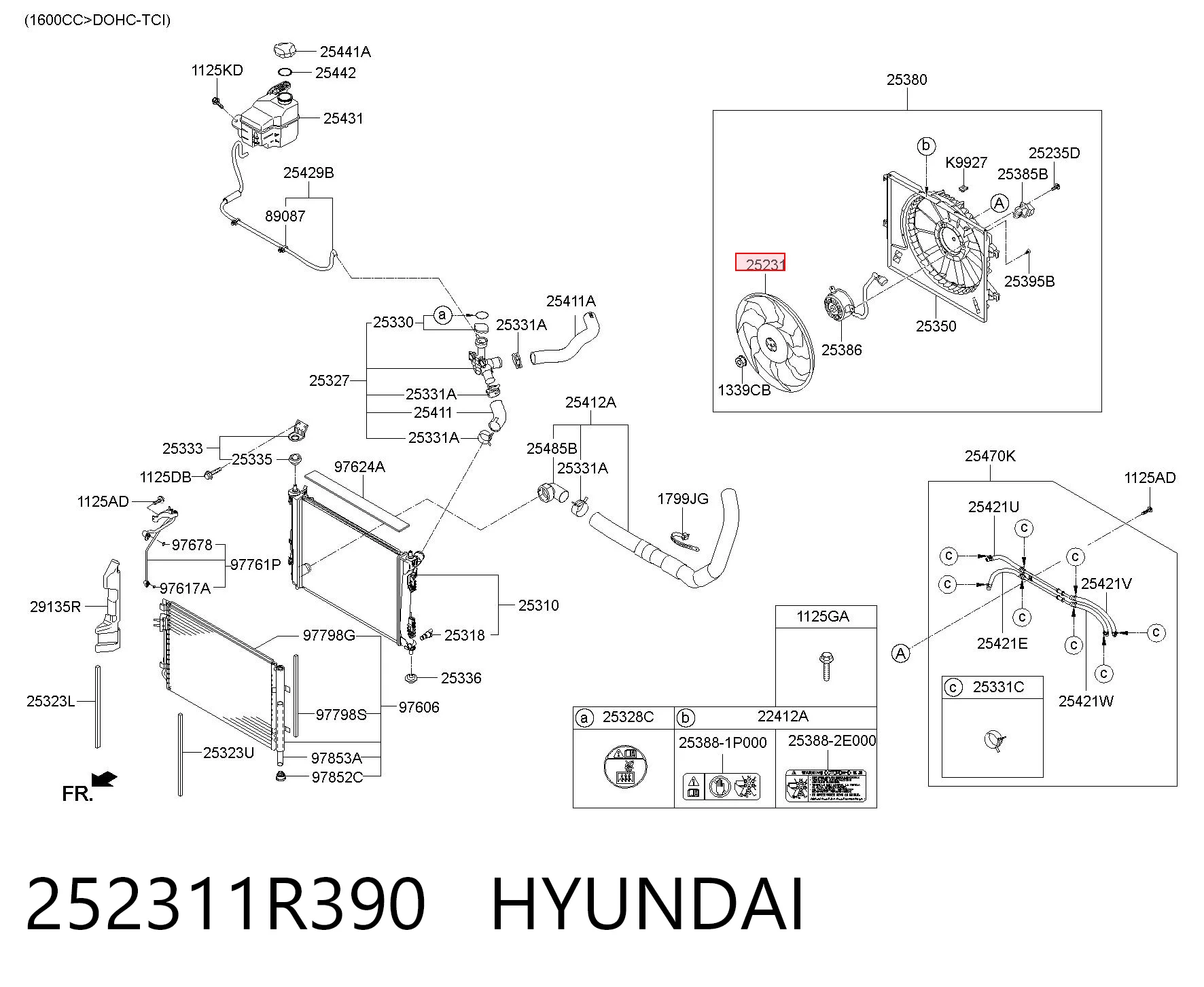 252311R390 Hyundai/Kia