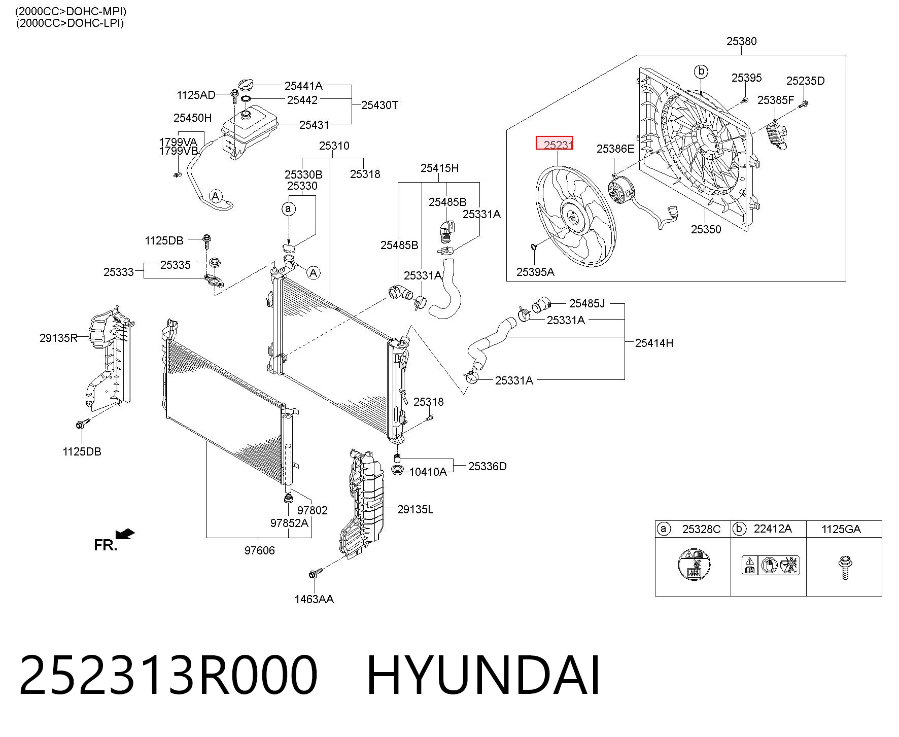 41D223W3 Polcar Ventilador del radiador