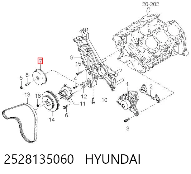 2528135060 Hyundai/Kia