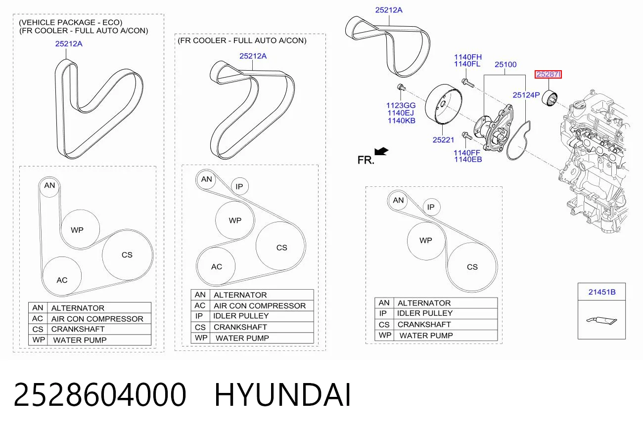 2528604000 Hyundai/Kia