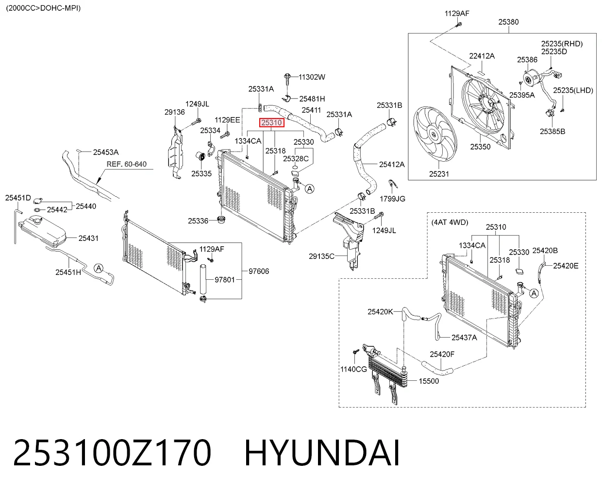 253100Z170 Hyundai/Kia