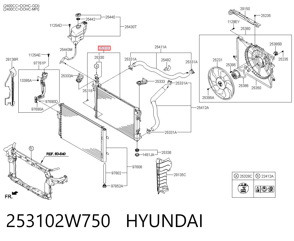 253102W750 Hyundai/Kia