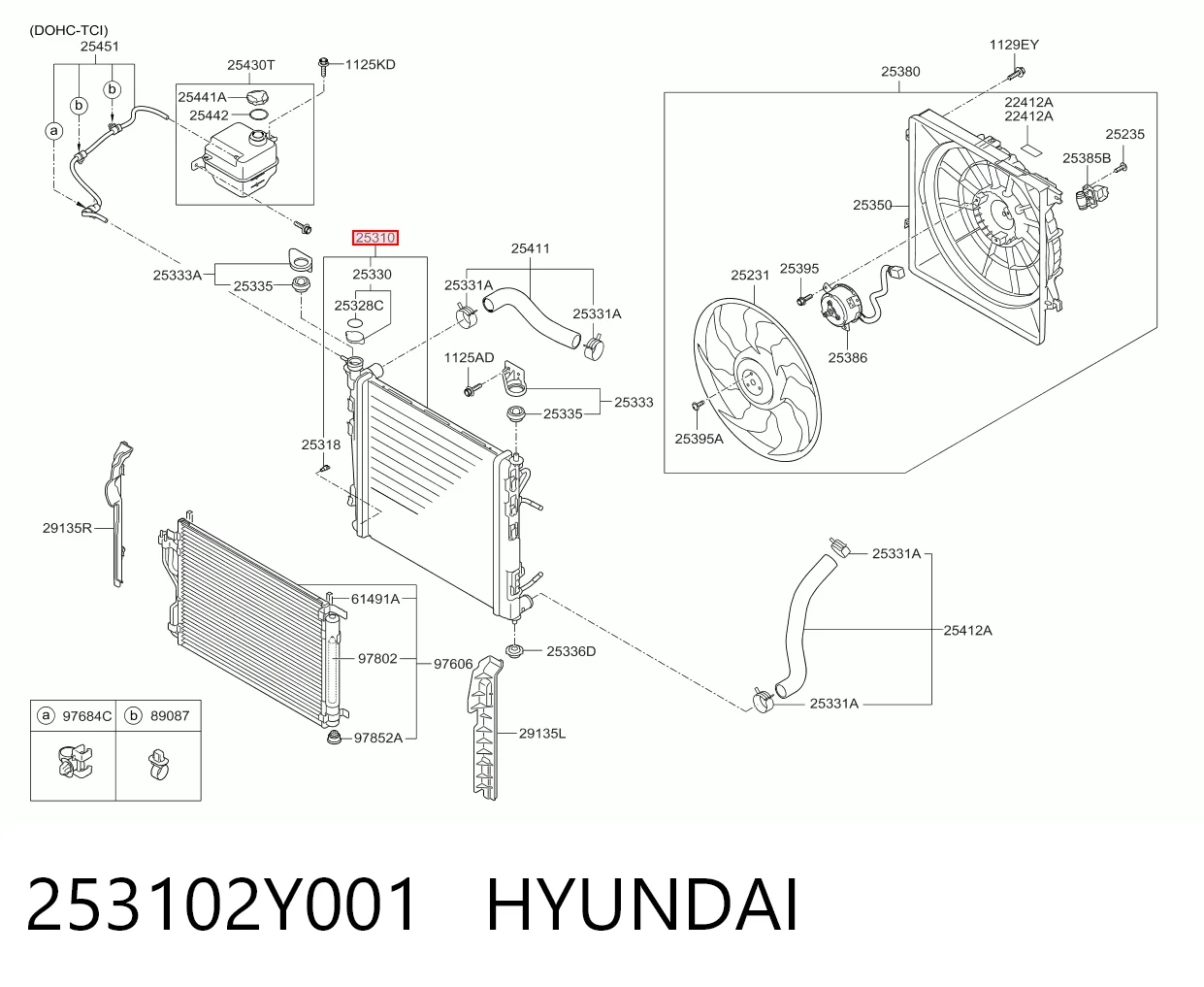 253102Y001 Hyundai/Kia