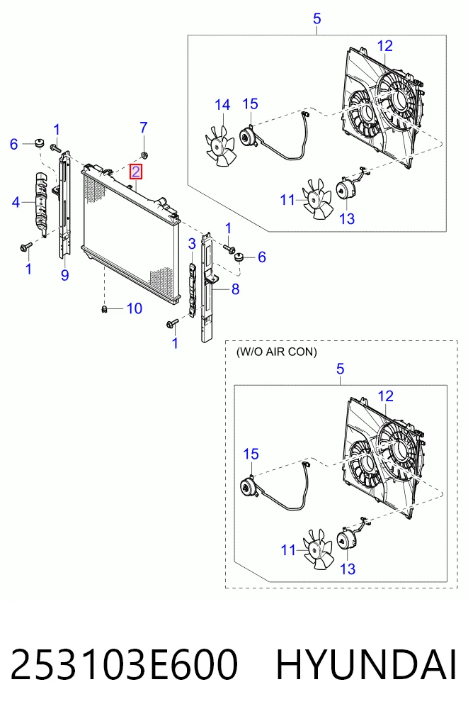 253103E600 Hyundai/Kia