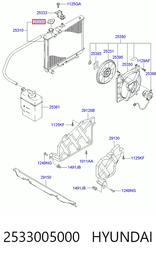Tapa de radiador (tapón) Mazda 6  desde 5,54 €