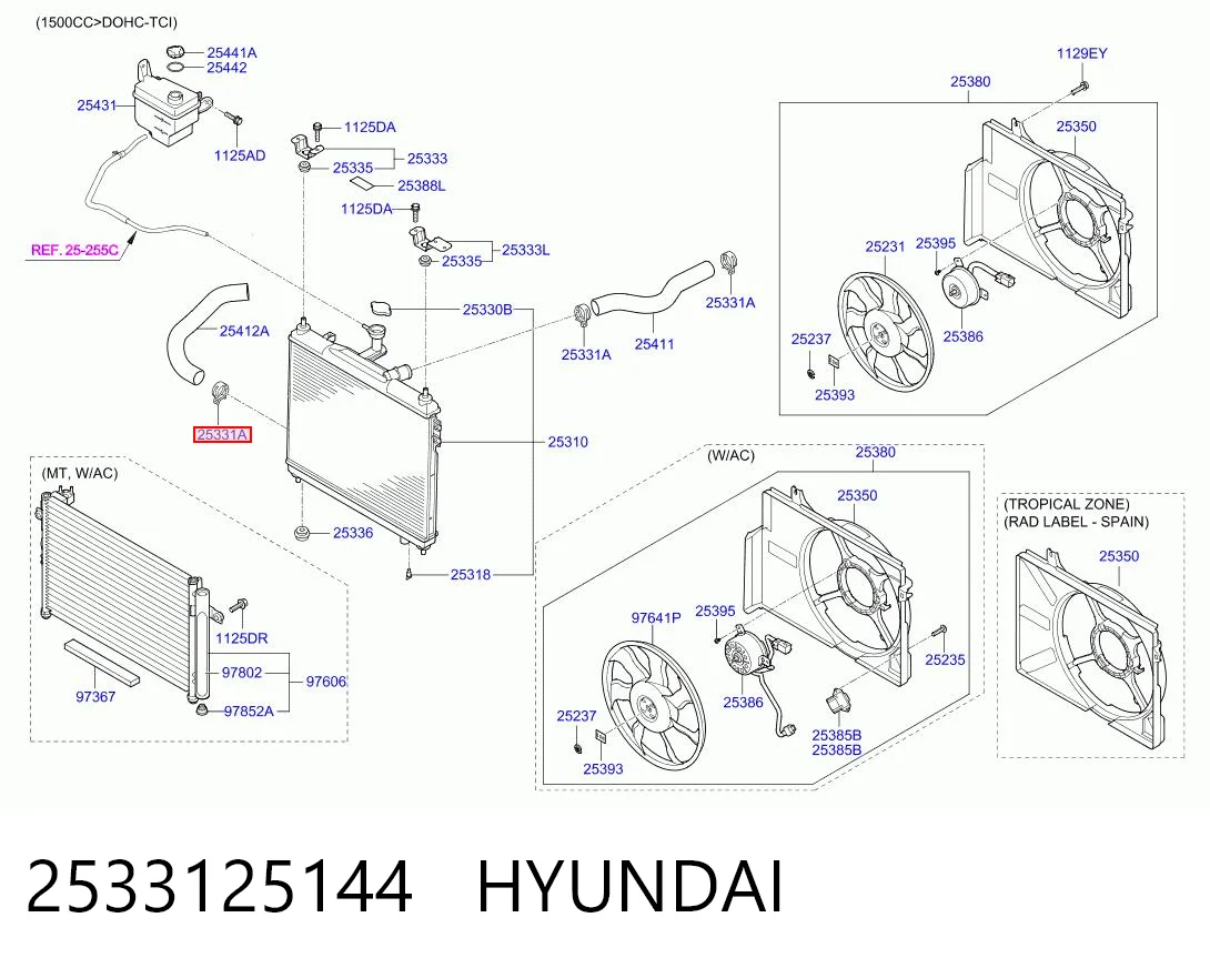 2533125144 Hyundai/Kia