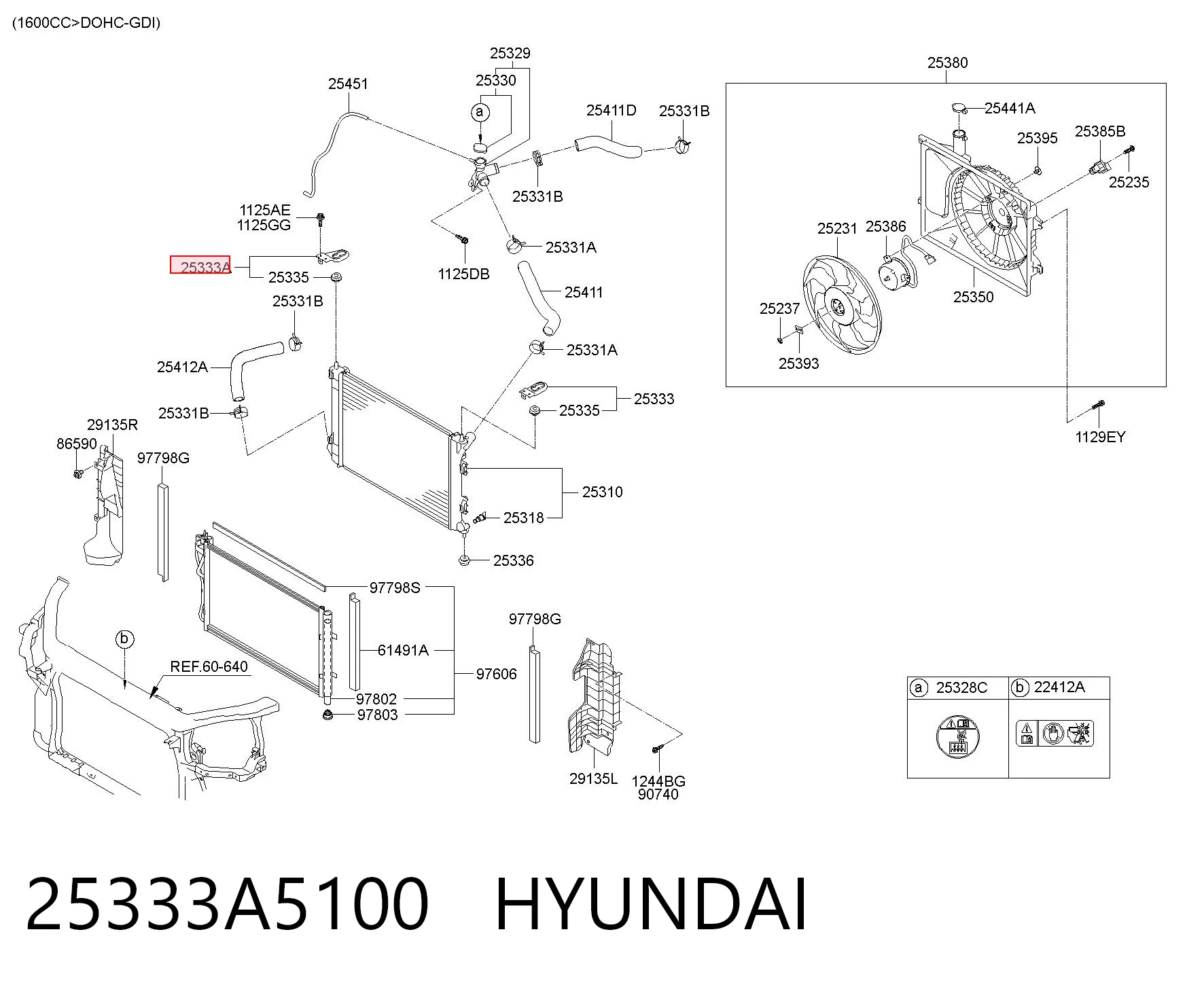 25333A5100 Hyundai/Kia