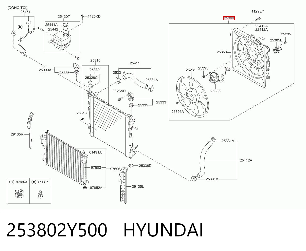 253802Y500 Hyundai/Kia