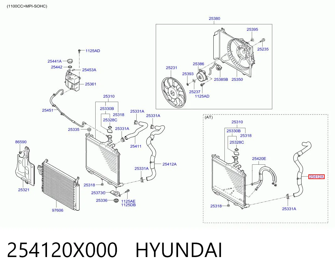 254120X000 Hyundai/Kia
