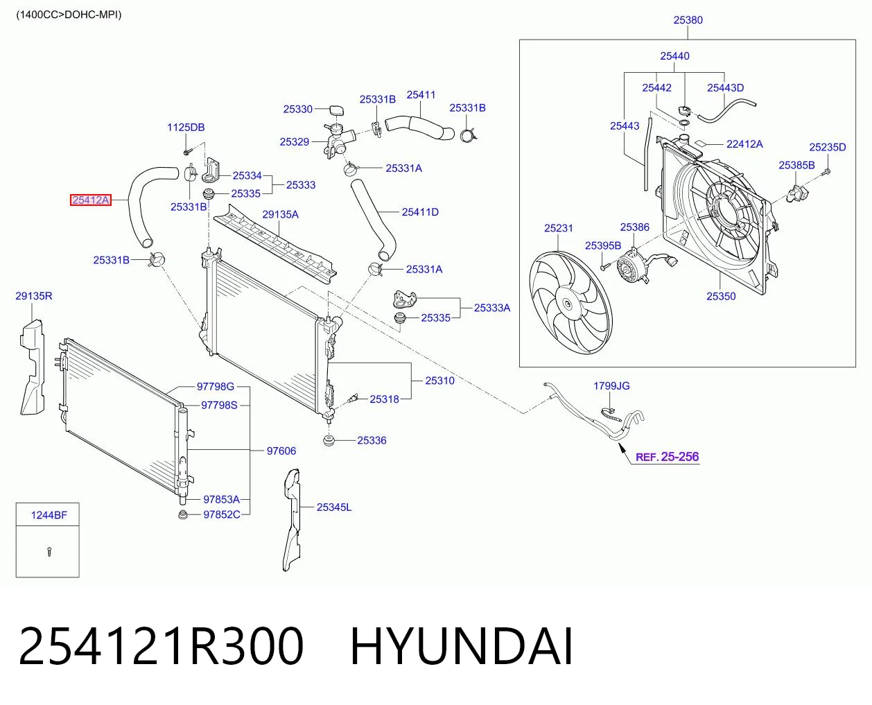 254121R300 Hyundai/Kia
