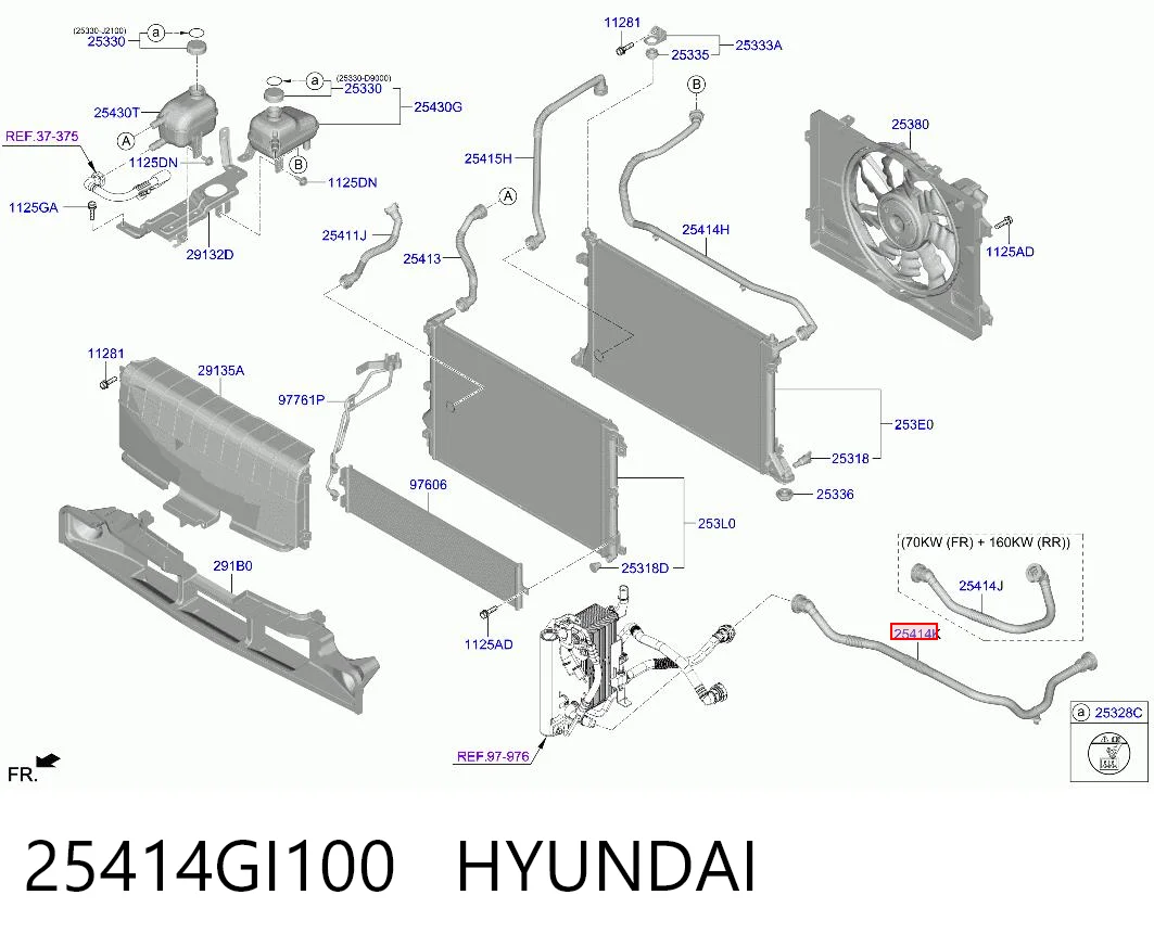 25414GI100 Hyundai/Kia
