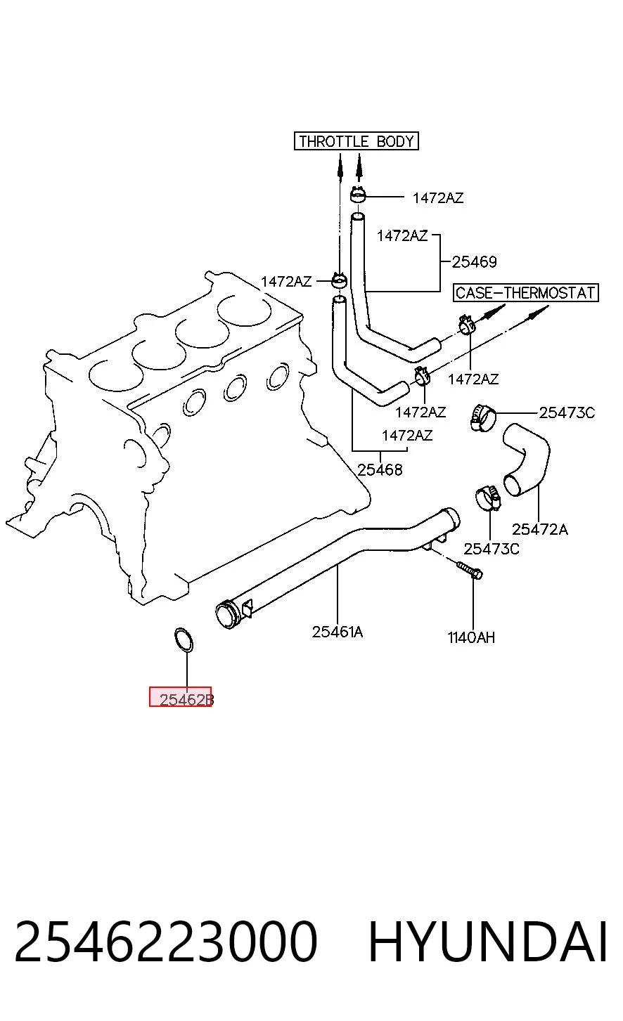 2546223000 Hyundai/Kia