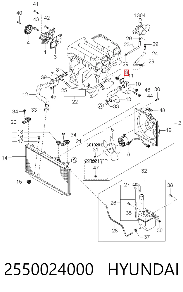 2550024000 Hyundai/Kia