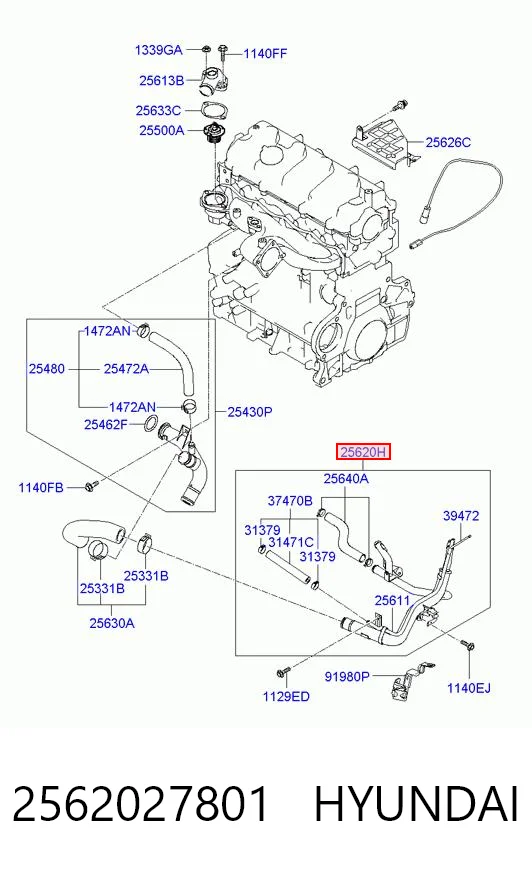 2562027801 HYUNDAI