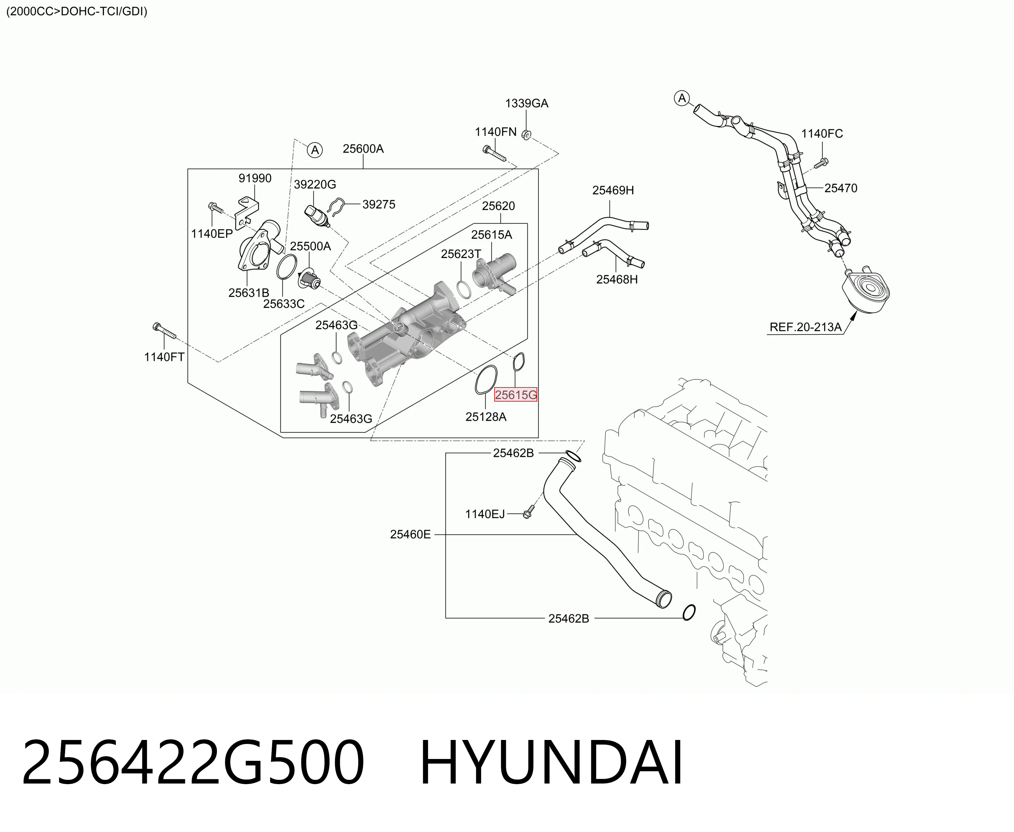 256422G500 Hyundai/Kia