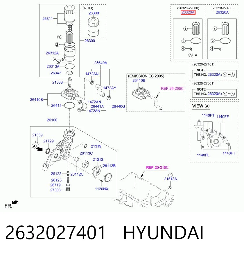 2632027401 Hyundai/Kia