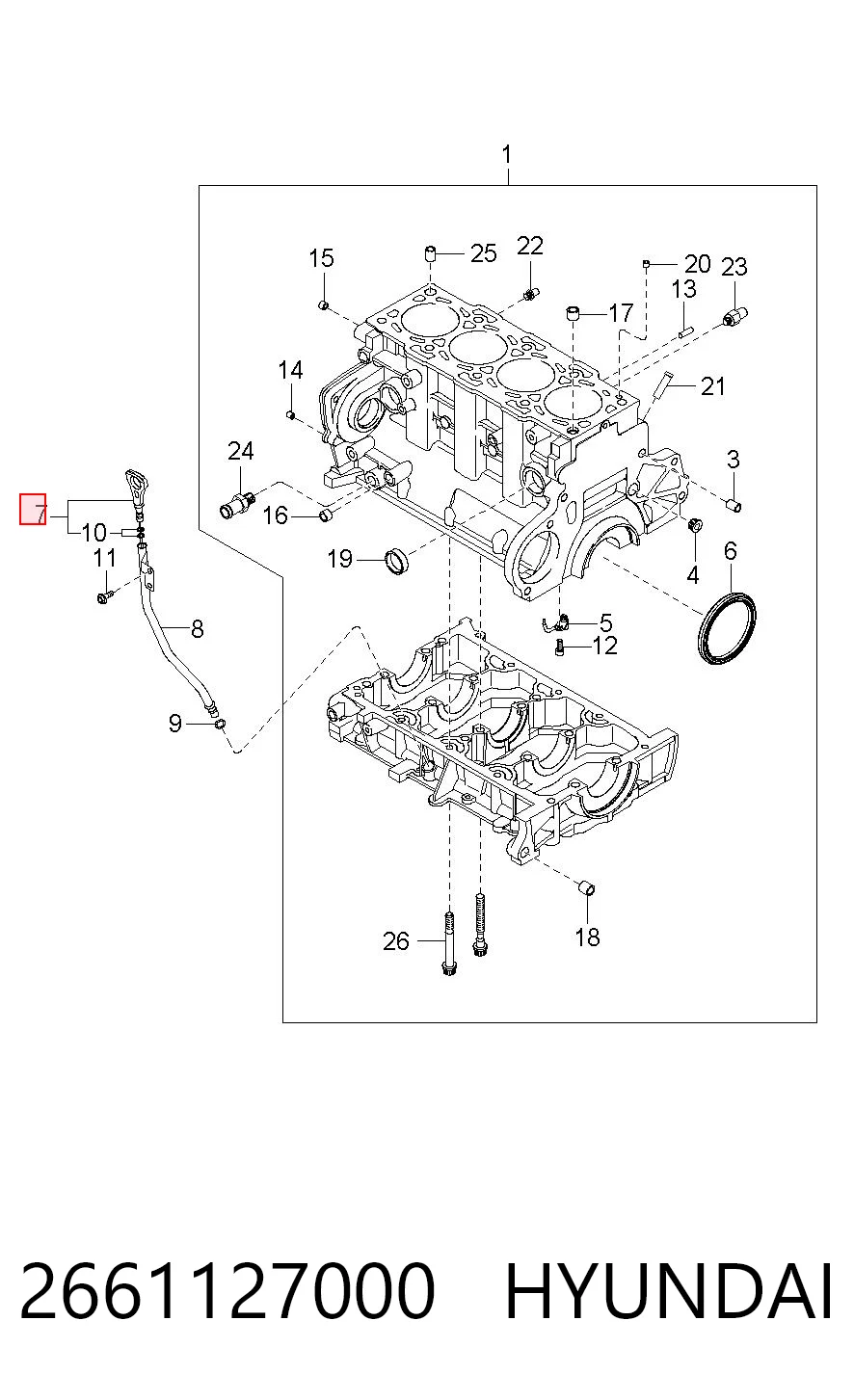 2661127000 Hyundai/Kia