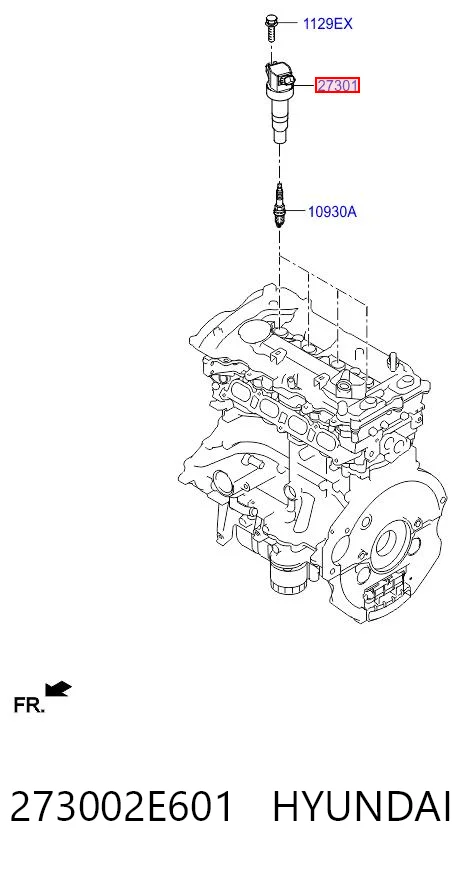 273002E601 Hyundai/Kia Bobina de ignición