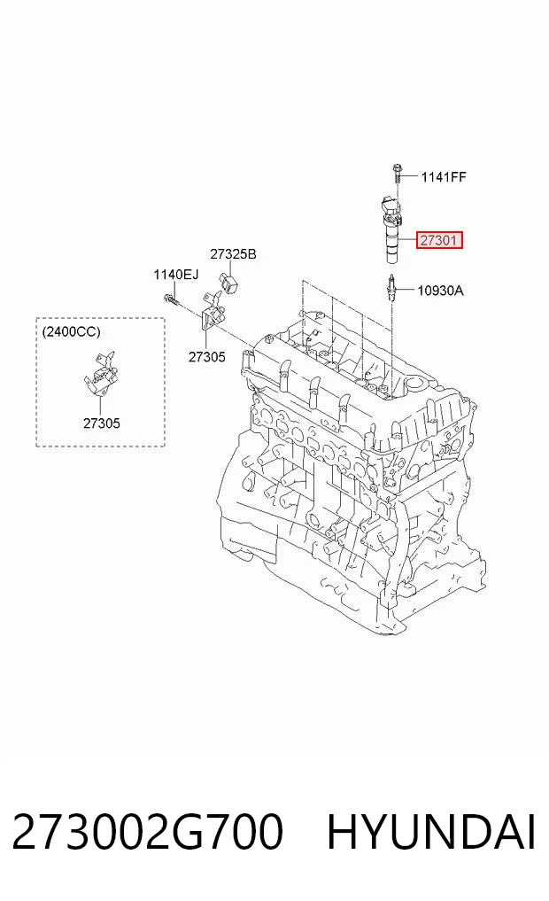 273002G700 Hyundai/Kia Bobina de ignición