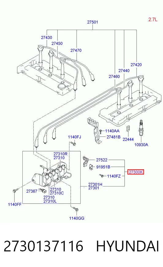 2730137116 Hyundai/Kia