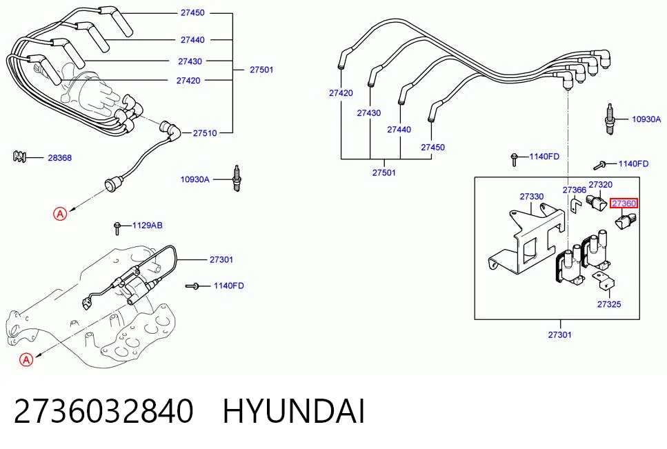 2736032840 Hyundai/Kia