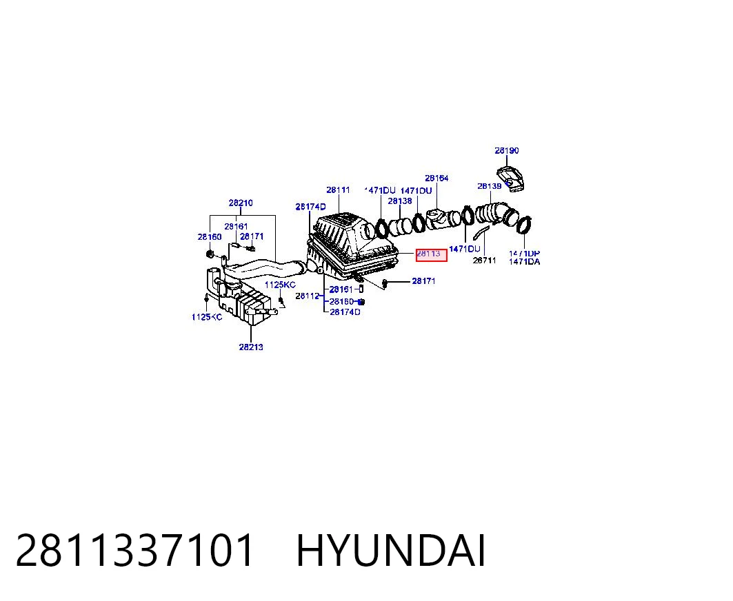 2811337101 Hyundai/Kia