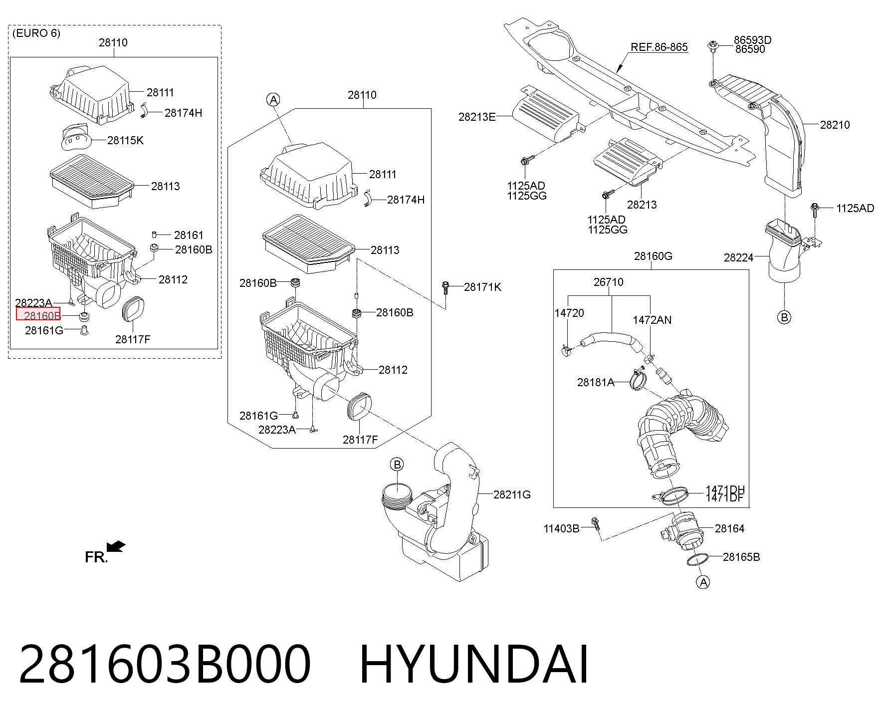 281603B000 Hyundai/Kia