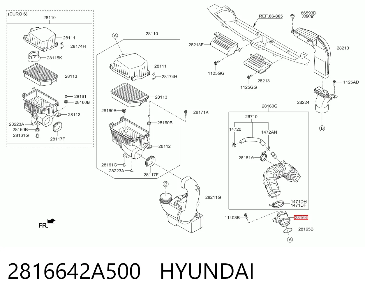 Sensor MAF KIA Cerato I