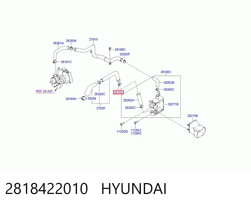 2818422010 Hyundai/Kia 