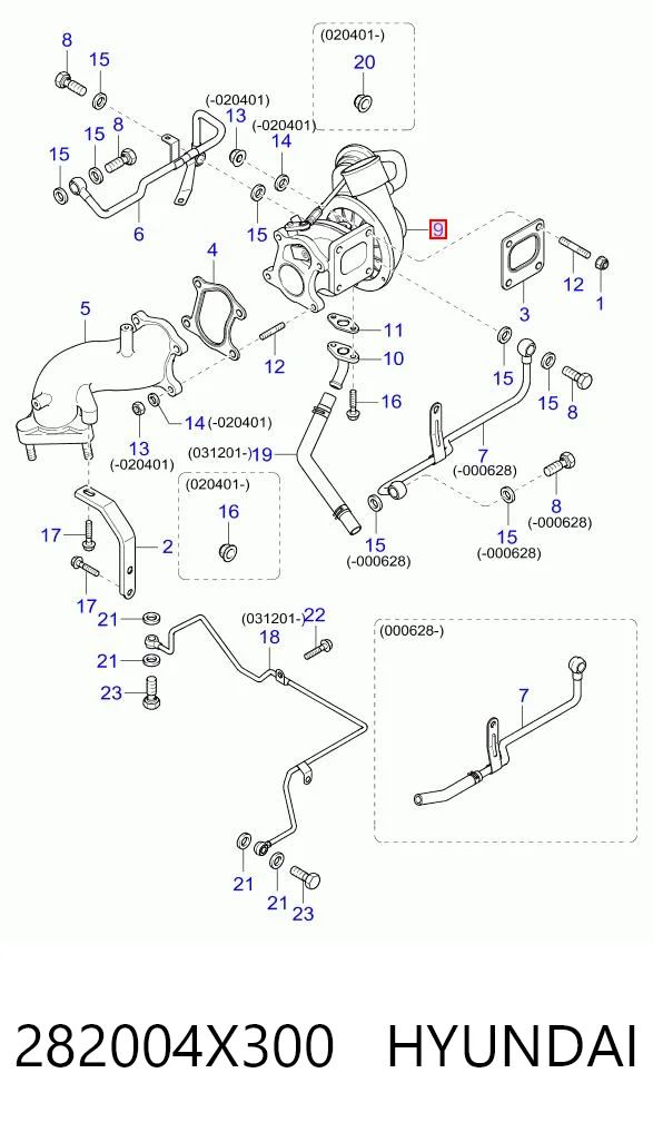  Turbocompresor KIA Carnival 3