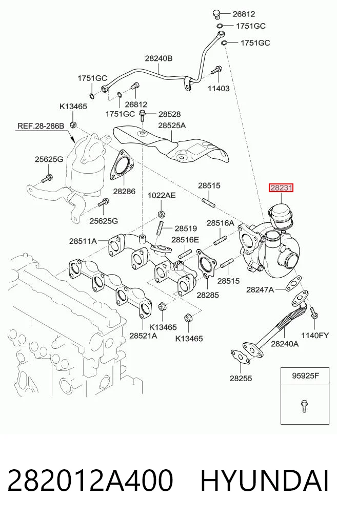 282012A400 Hyundai/Kia