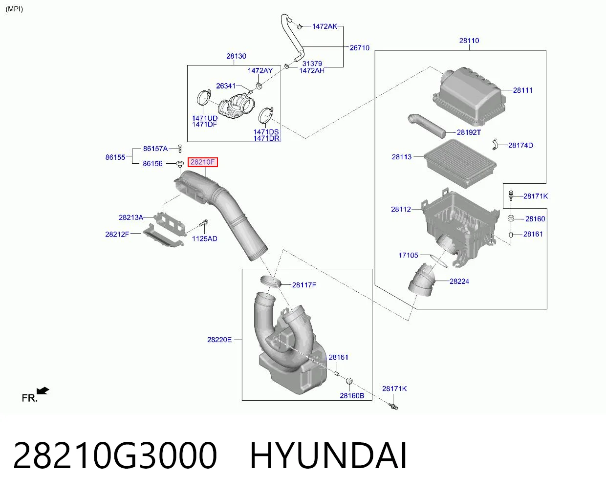 28210G3000 Hyundai/Kia