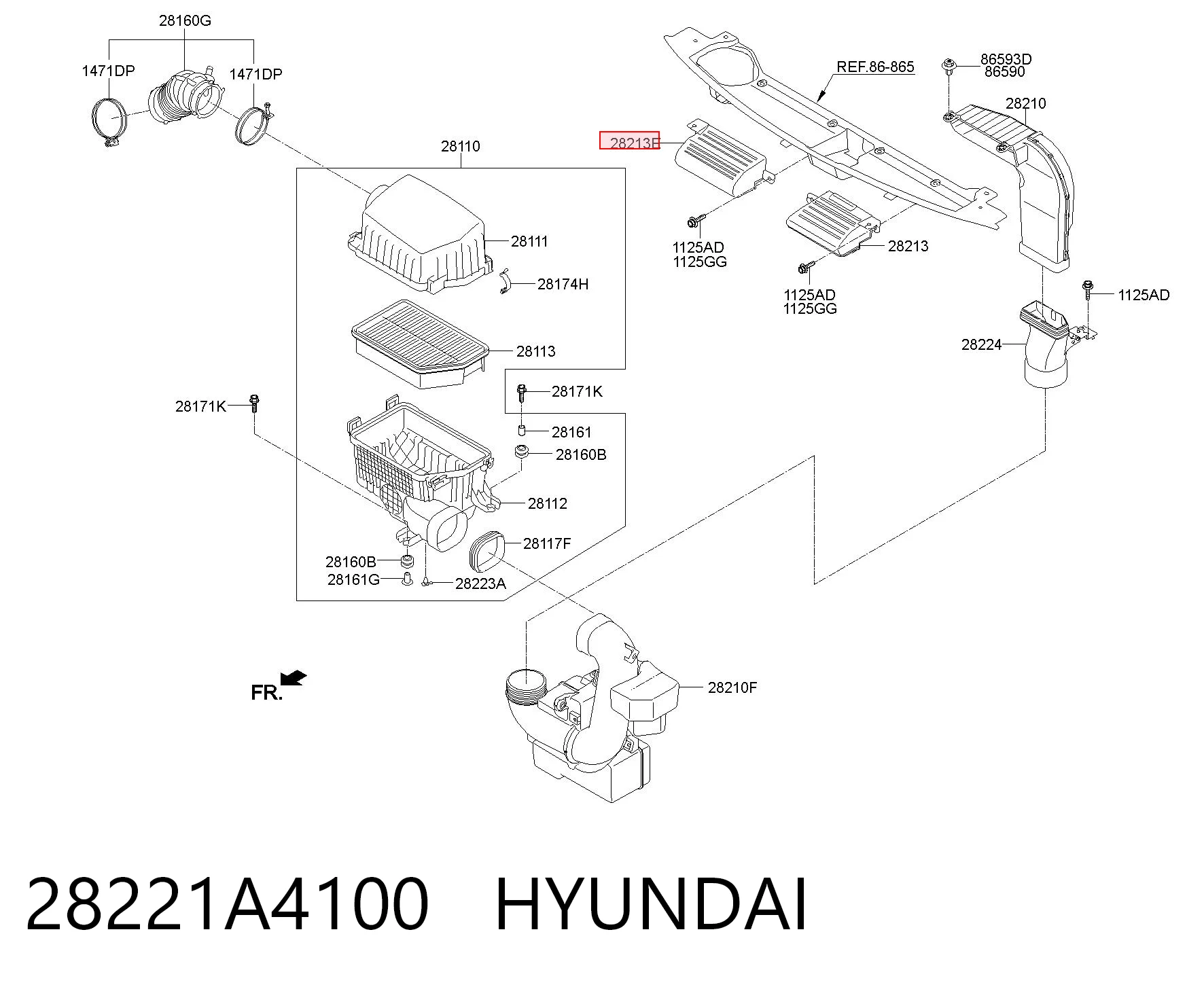 28221A4100 Hyundai/Kia