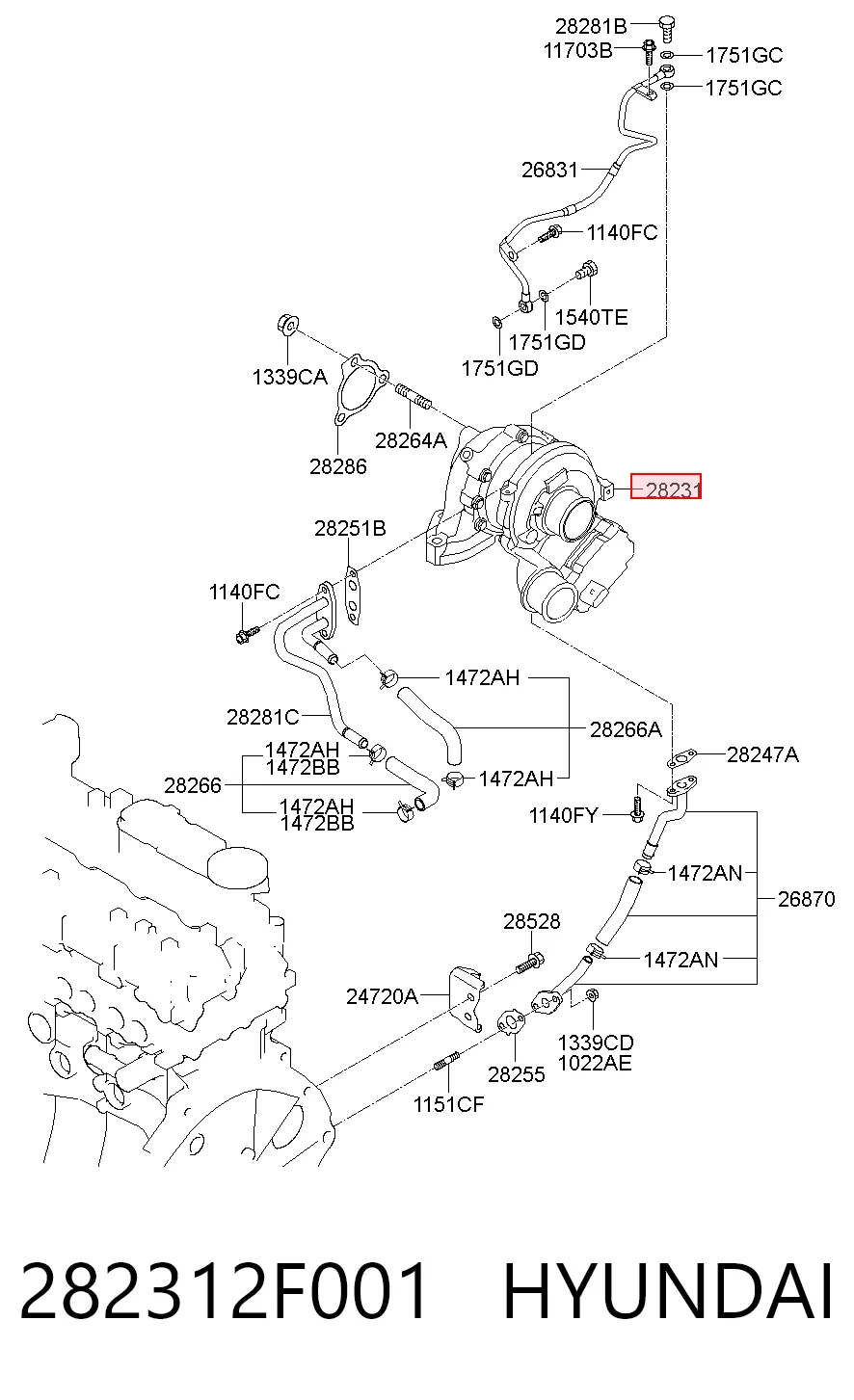  Turbocompresor Hyundai Tucson 2