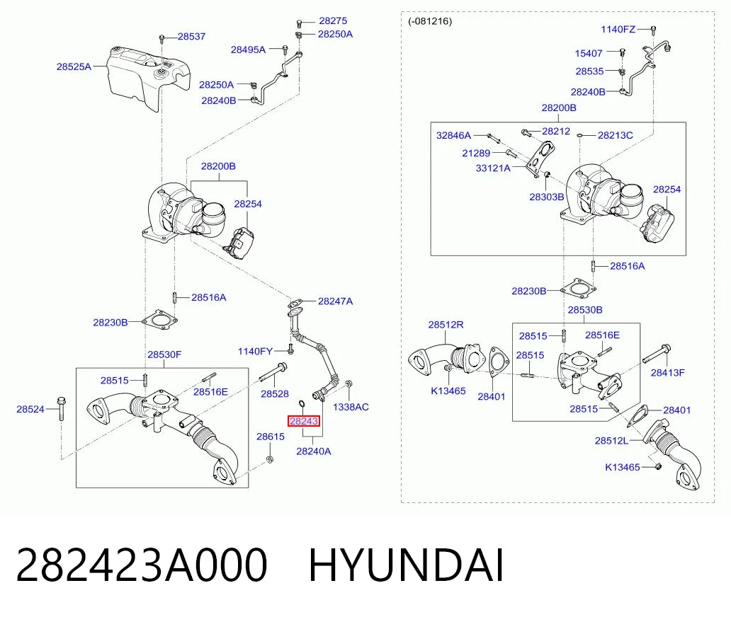 282423A000 Hyundai/Kia