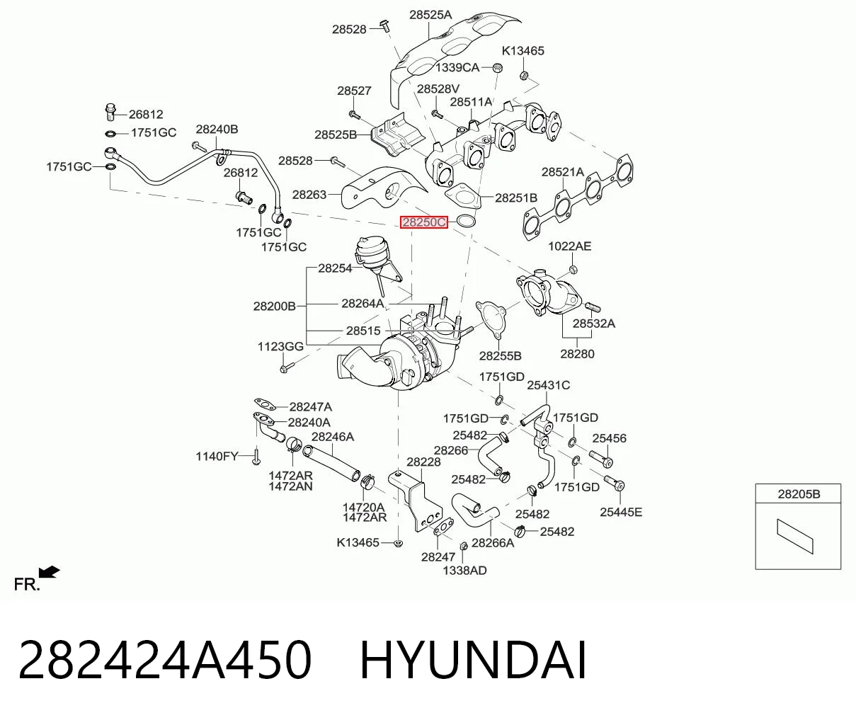 282424A450 Hyundai/Kia