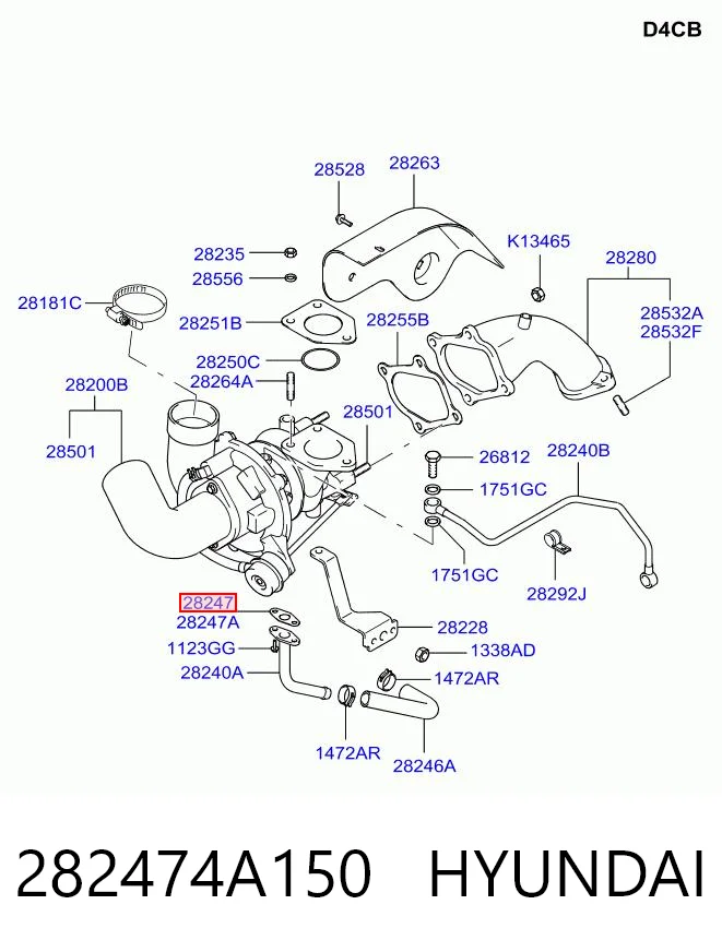 282474A150 Hyundai/Kia
