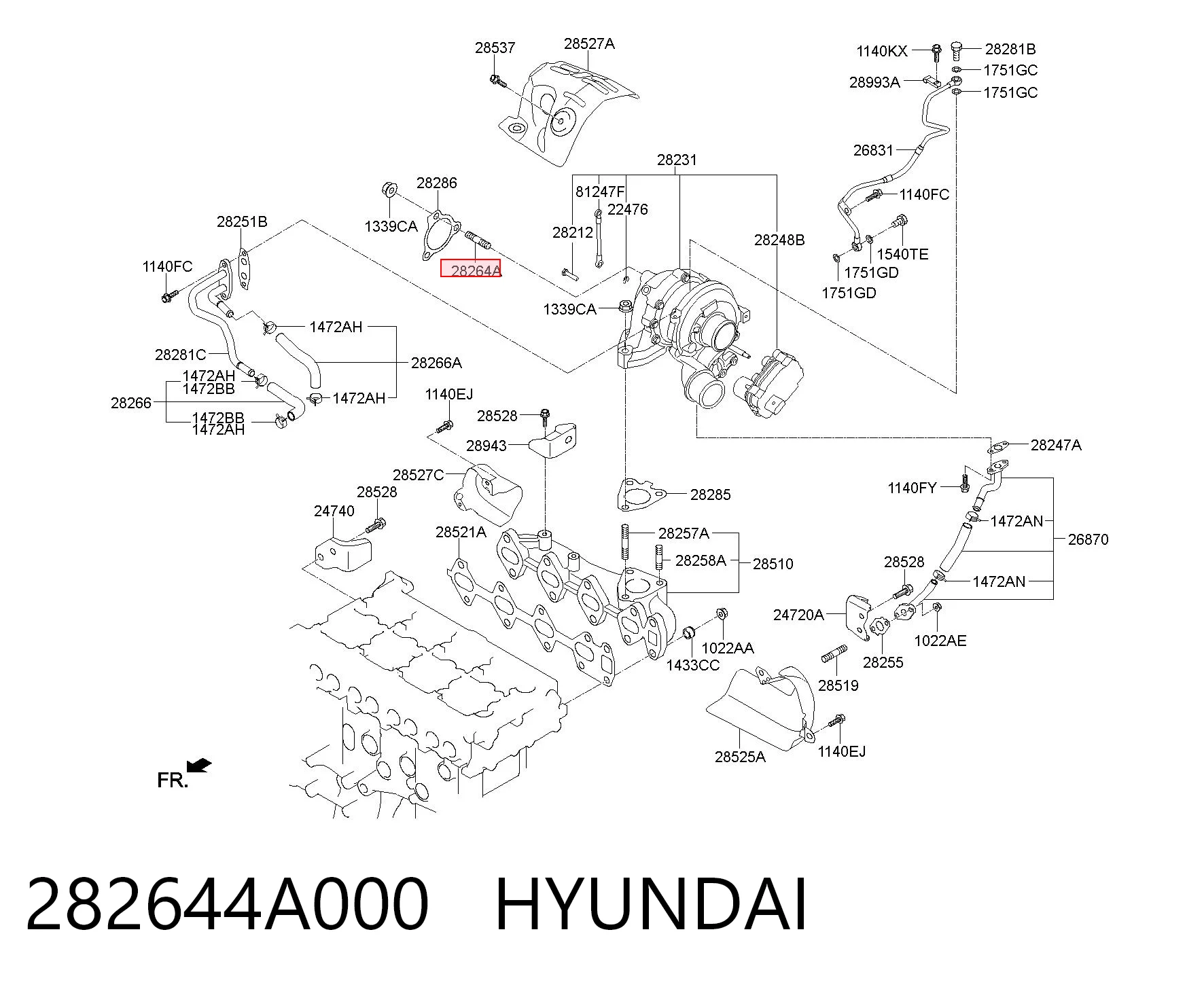 282644A000 Hyundai/Kia