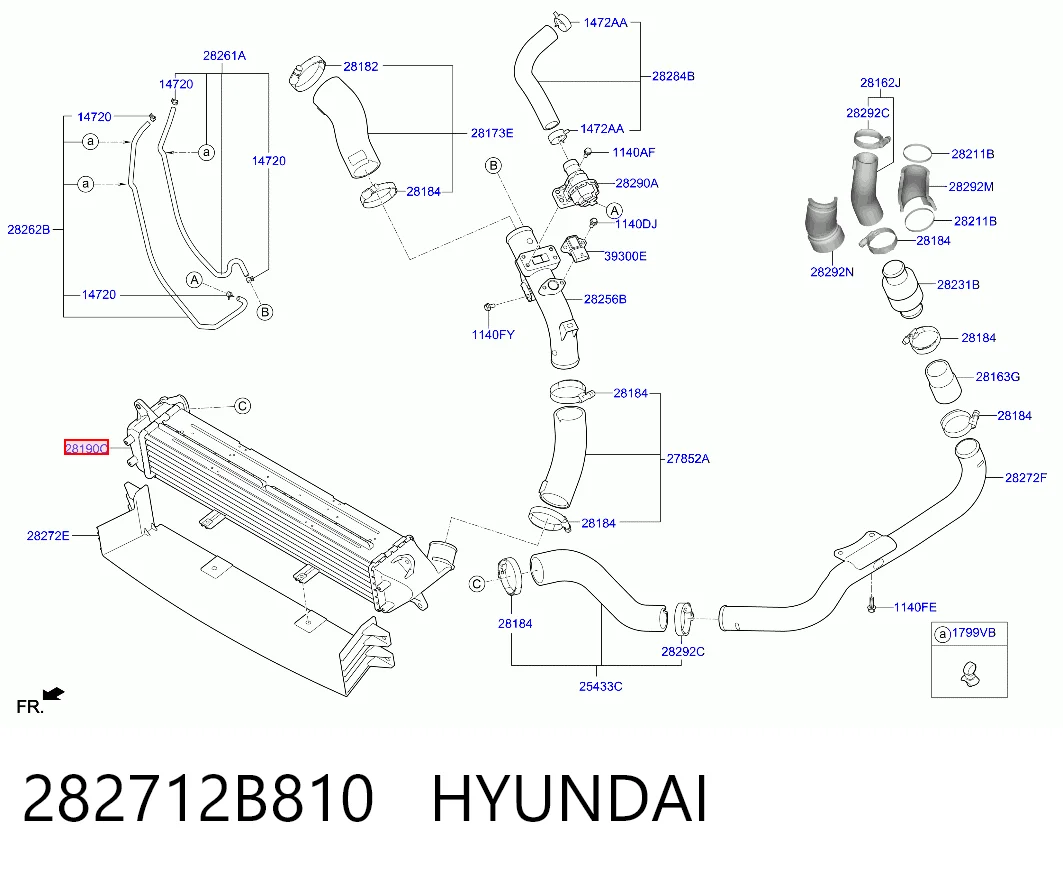 282712B810 Hyundai/Kia
